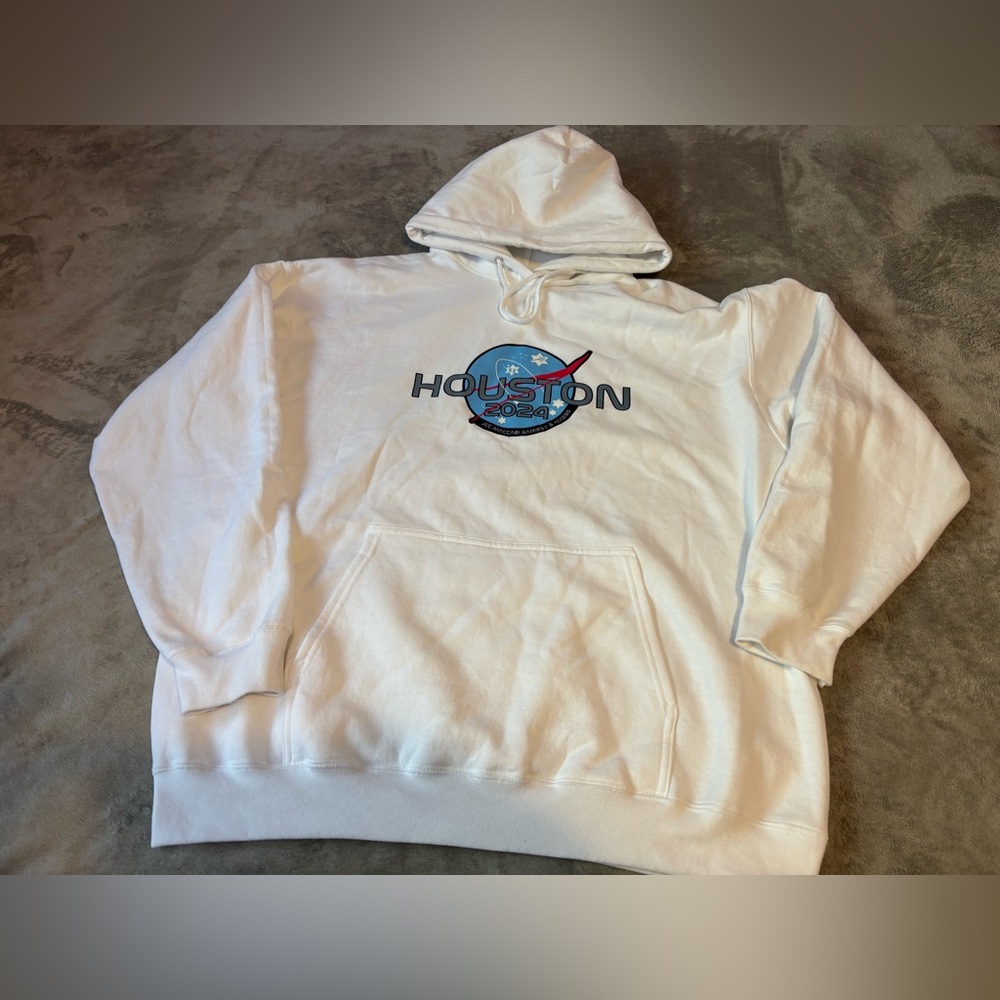 White Houston 2024 Hoodie